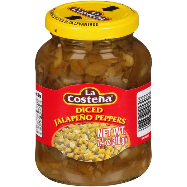 Canned & Jarred Vegetables La Costeña Diced Jalapeno Peppers hero