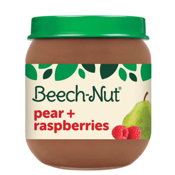 Baby Food & Formula Beech-Nut Pear & Raspberries Baby Food Jar hero