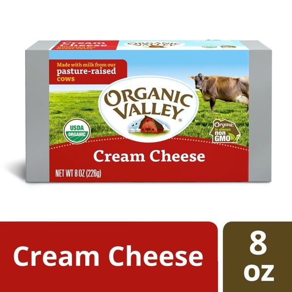 Cream Cheese Organic Valley Organic Cream Cheese Block hero