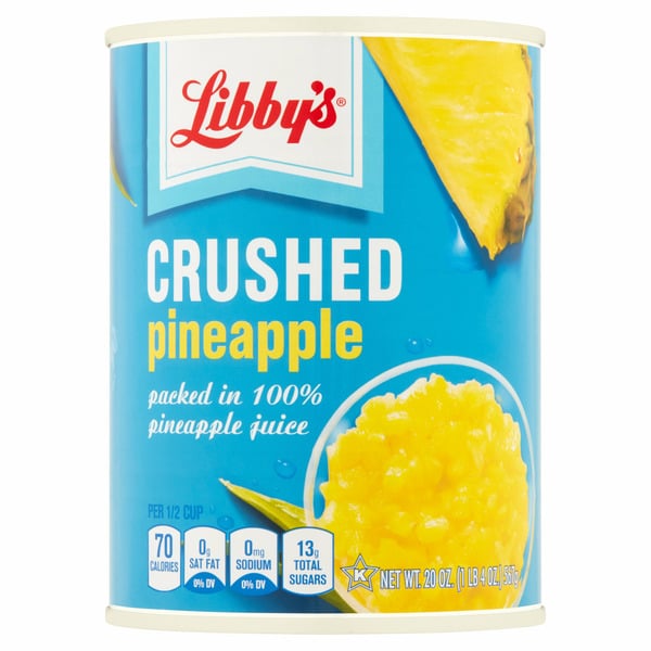 Canned Fruit & Applesauce Libby's Crushed Pineapple hero