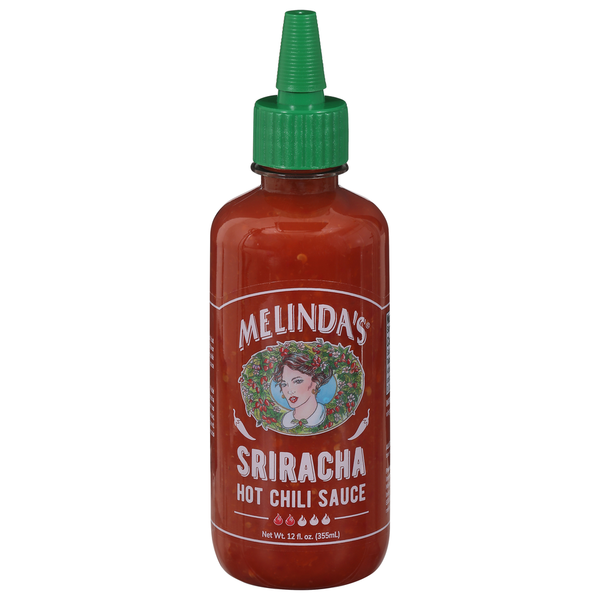 Condiments Melinda's Hot Chili Sauce, Sriracha hero