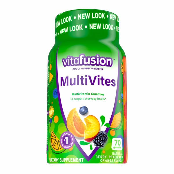 Vitamins & Supplements vitafusion MultiVites Gummy Vitamins Dietary Supplement hero