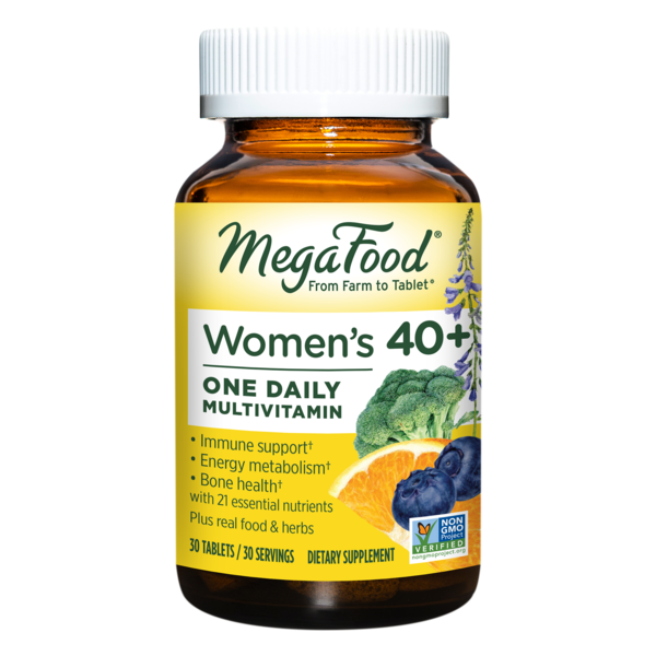 Vitamins & Supplements MegaFood Women's 40+ One Daily Multivitamin hero