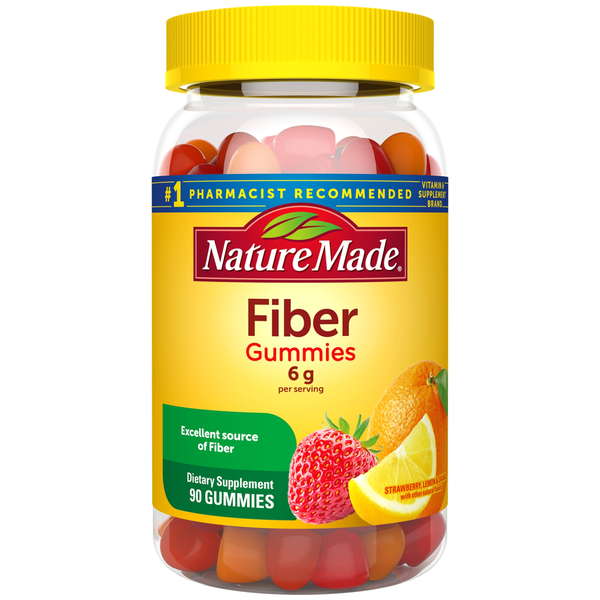 Vitamins & Supplements Nature Made Fiber 6 g Gummies - Fruit Flavors hero