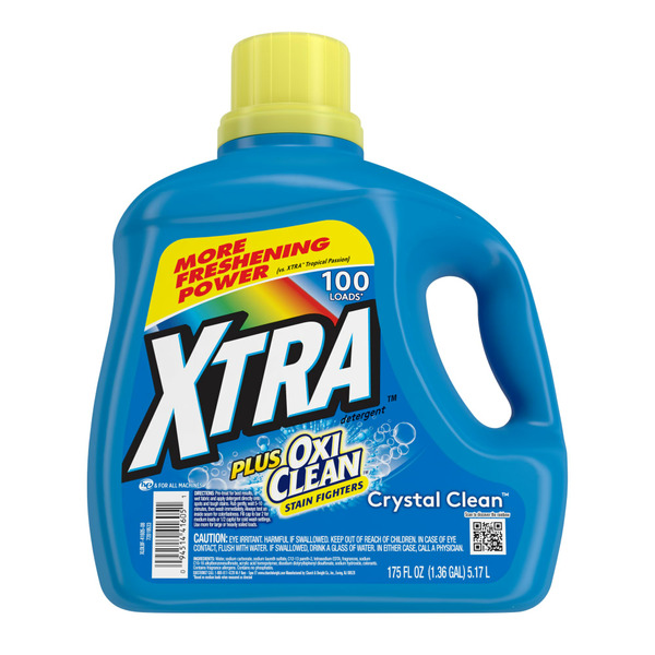 Laundry XTRA Plus Oxiclean Liquid Laundry Detergent hero