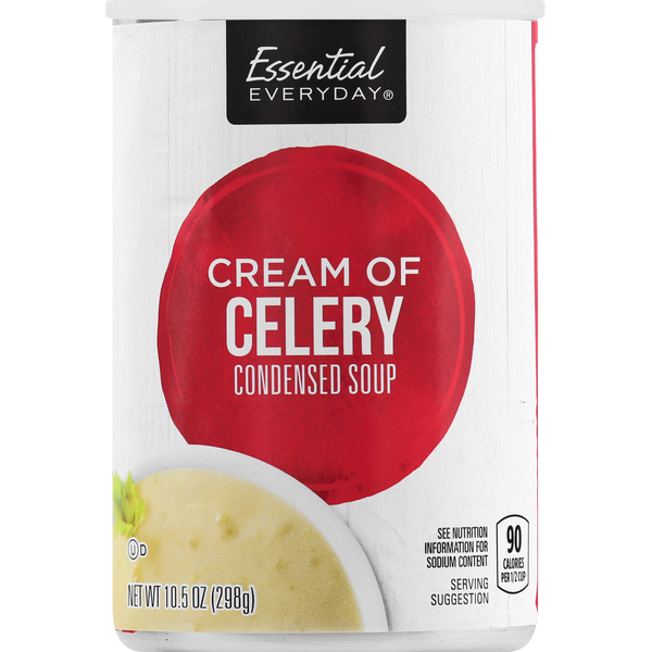 Soup, Broth & Bouillon Essential Everyday Condensed Soup, Cream of Celery hero