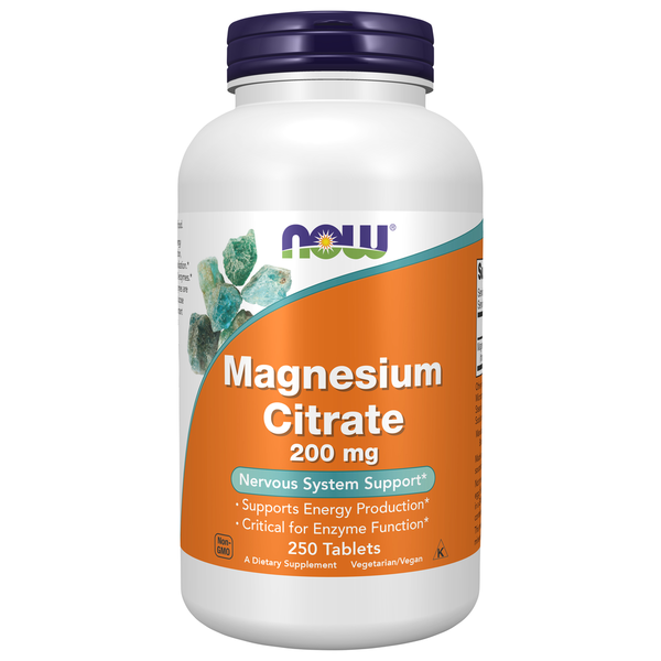 Vitamins & Supplements NOW Magnesium Citrate 200 mg hero