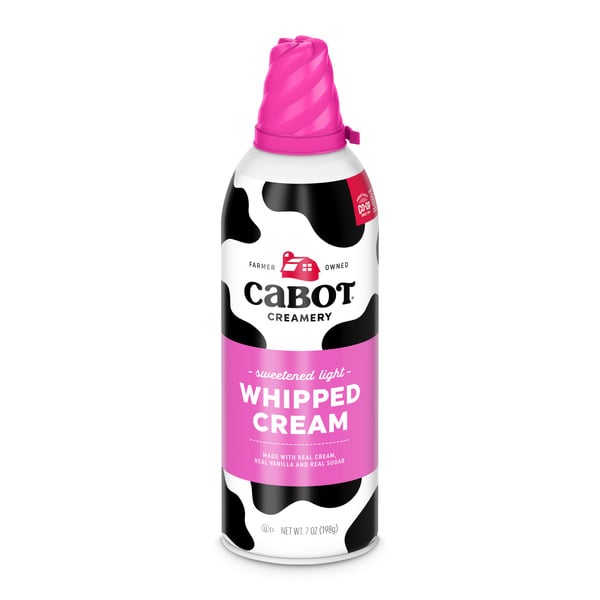 Other Creams & Cheeses Cabot Whipped Cream hero