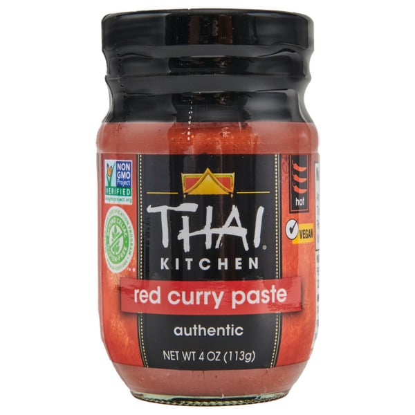 Condiments Thai Kitchen Gluten Free Red Curry Paste hero