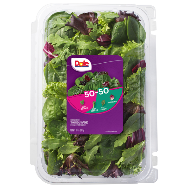 Packaged Vegetables & Fruits Dole Vegetables, 50-50 hero