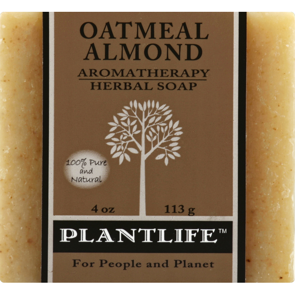 Body Lotions & Soap Plantlife Soap, Herbal, Aromatherapy, Oatmeal Almond hero