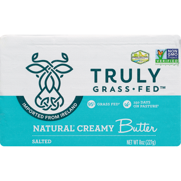 Other Creams & Cheeses Truly Grass Fed Natural Creamy Irish Butter, Salted hero