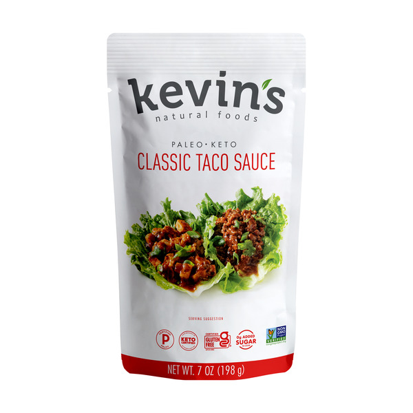 Condiments Kevin's Natural Foods Classic Taco Sauce hero