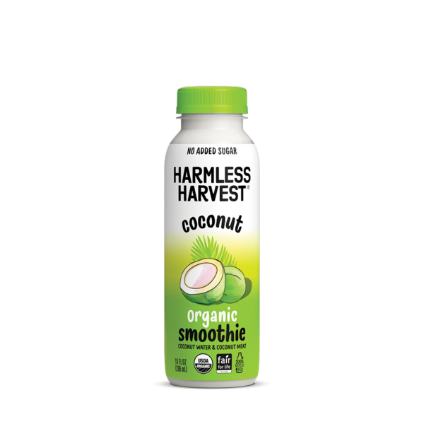 Harmless Harvest Organic Coconut Smoothie hero