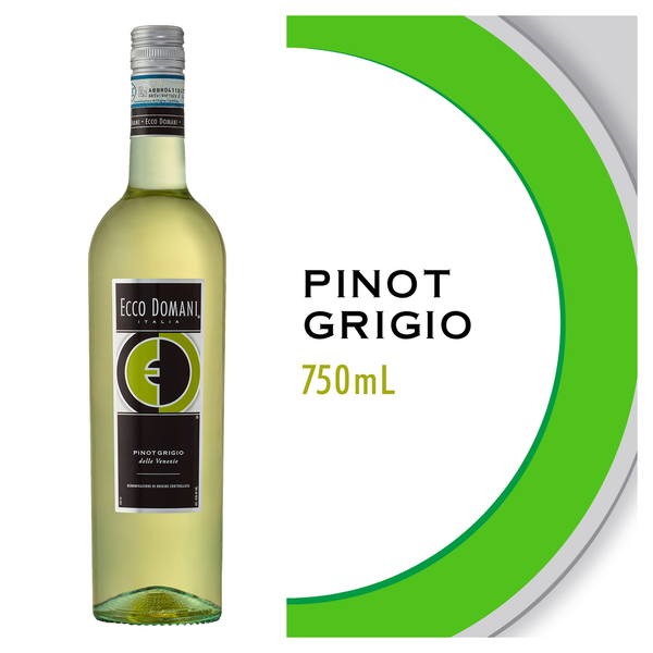 White Wines Ecco Domani Pinot Grigio hero