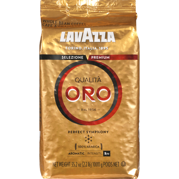 Bulk Tea & Coffee Lavazza Coffee, Premium, Whole Bean, Medium, Perfect Symphony hero