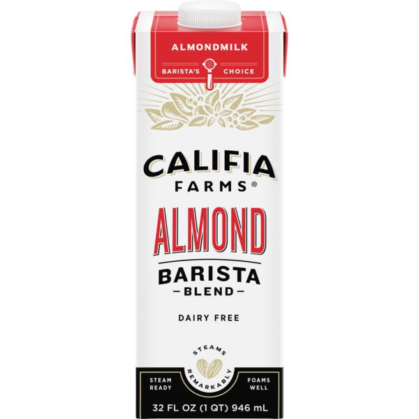 Soy & Lactose-Free Califia Farms Almond Milk Barista Blend hero