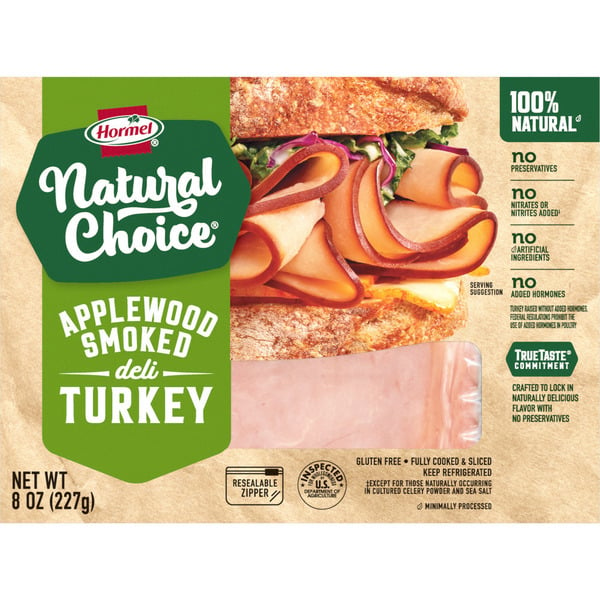 Lunch Meat Hormel Applewood Smoked Turkey hero