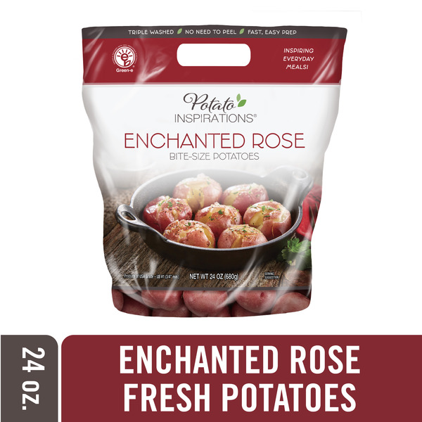 Fresh Vegetables Potato Inspirations Enchanted Rose Fresh Baby Potatoes hero