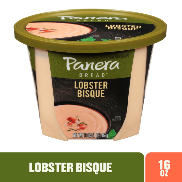 Grab & Go Panera Bread Lobster Bisque Soup Cup hero