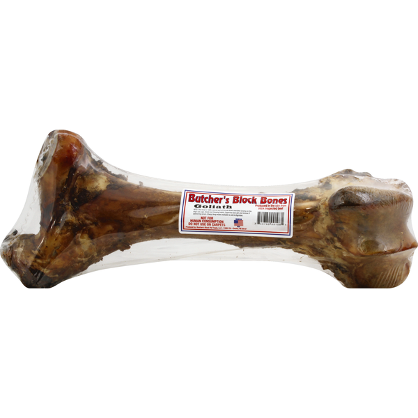 Dog Food & Care Butcher Shoppe Bones, Goliath hero