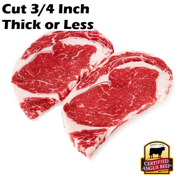 Packaged Meat Certified Angus Beef Beef Rib Eye Bnls Steak Thin Slice, USDA Choice hero