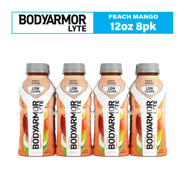 Energy & Sports Drinks BODYARMOR Lyte Peach Mango Electrolyte Hydration Sports Drink hero