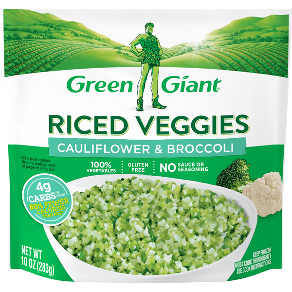 Frozen Produce Green Giant Riced Veggies, Cauliflower & Broccoli hero