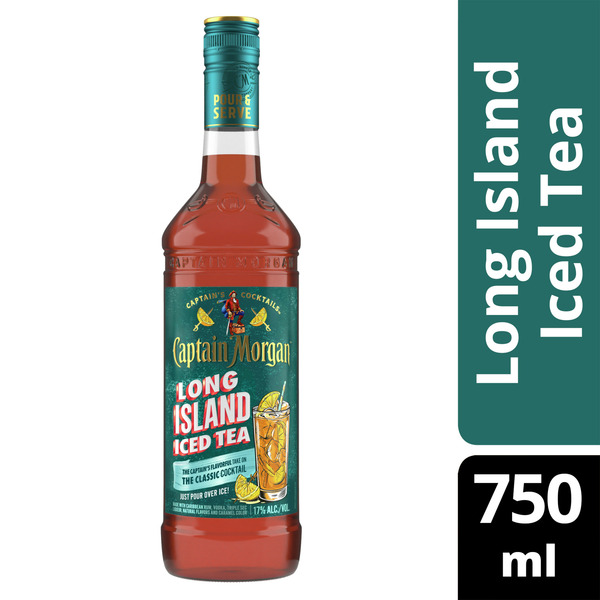 Rum Captain Morgan Long Island Iced Tea hero