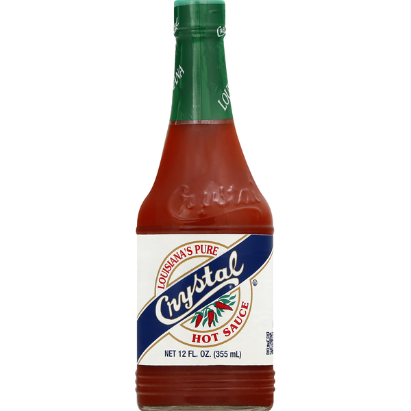 Condiments Crystal Hot Sauce, Louisiana's Pure hero