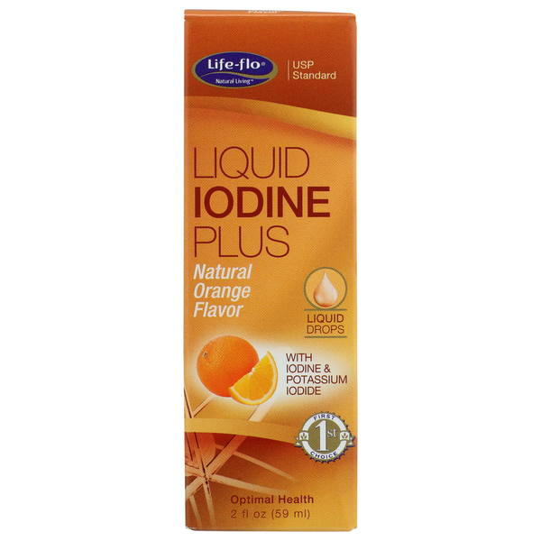 Dietary Supplements Life-flo Liquid Iodine Plus Orange hero