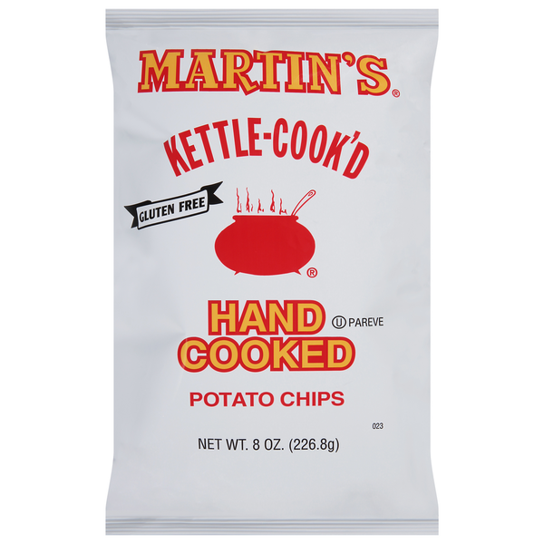 Chips & Pretzels Martin's Potato Chips, Hand Cooked, Kettle-Cook'd hero