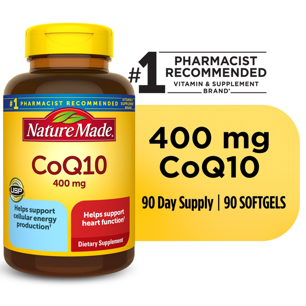 Vitamins & Supplements Nature Made CoQ10 400 mg Softgels hero