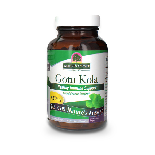 Vitamins & Supplements Nature's Answer Gotu Kola Capsules hero