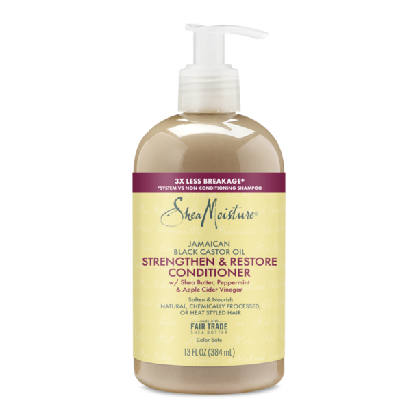 Hair Care SheaMoisture Rinse Out Hair Conditioner 100% Pure Jamaican Black Castor Oil hero