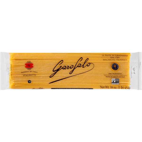 Dry Pasta Garofalo Spaghetti, No. 9 hero