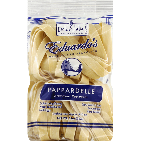 Dry Pasta Dolce Italia Foods Pappardelle hero