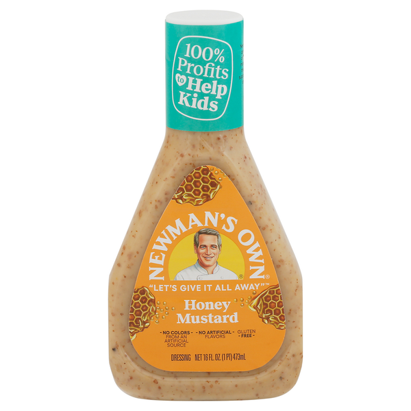 Salad Dressing & Toppings Newman's Own Dressing, Honey Mustard hero