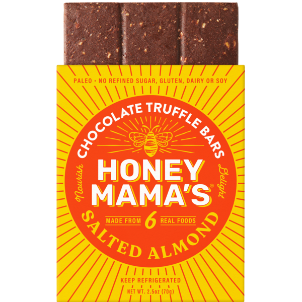 Bakery Desserts Honey Mama's Chocolate Truffle Bars, Salted Almond hero