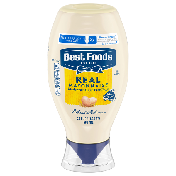 Condiments Best Foods Mayonnaise, Real hero