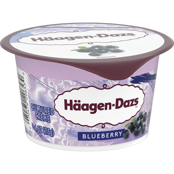 Ice Cream & Ice Haagen-Dazs Cultured Cream Blueberry Yogurt Style Snack hero