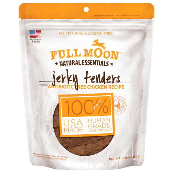 Dog Treats & Chews Full Moon Dog Treats, Jerky Tenders, Chicken Recipe, Antibiotic Free hero