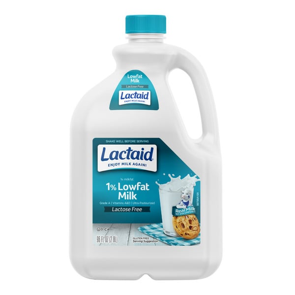 Soy & Lactose-Free Lactaid Lowfat Lactose Free Milk hero