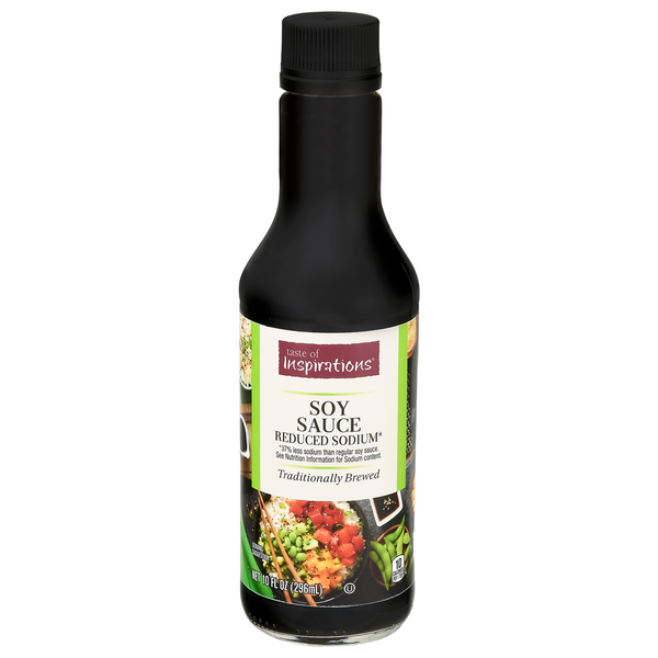 Asian Foods Taste of Inspirations Soy Sauce, Reduced Sodium, Traditionally Brewed hero