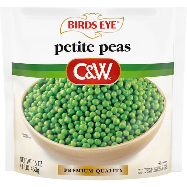 Frozen Produce Birds Eye C&W Premium Quality Petite Peas, Frozen hero