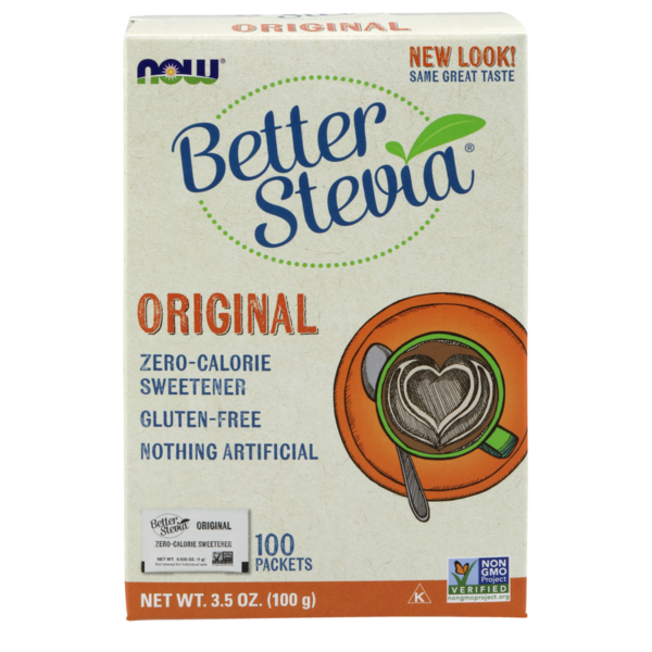 Baking Ingredients NOW BetterStevia® Packets hero