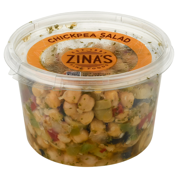 Prepared Soups & Salads Zina's Chickpea Salad hero