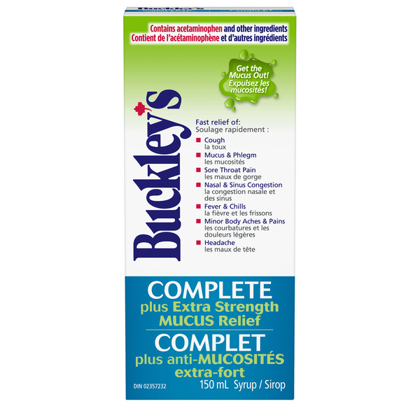 Cough, Cold & Flu Buckley's Liquids Complete Mucous Relief Cough Cold & Flu hero