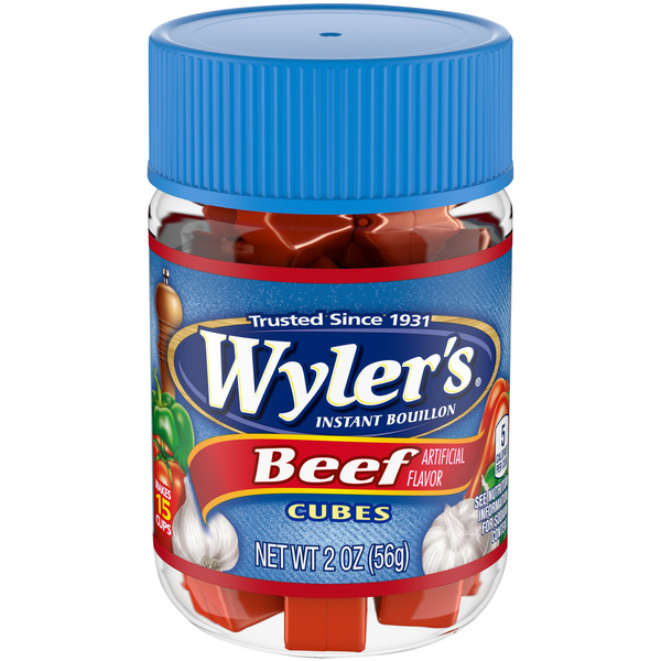 Soup, Broth & Bouillon Wylers Beef Flavored Cubes hero