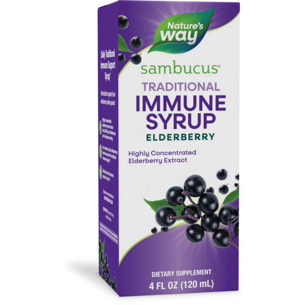 Supplement Combinations Nature's Way Sambucus Traditional Immune Syrup hero